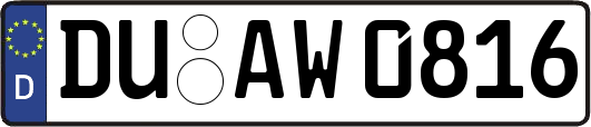 DU-AW0816