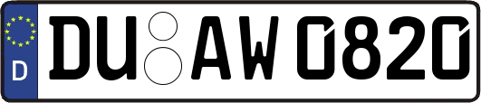 DU-AW0820