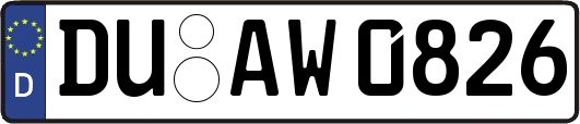 DU-AW0826