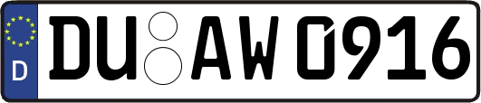 DU-AW0916