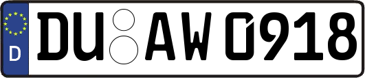DU-AW0918