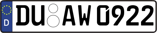 DU-AW0922
