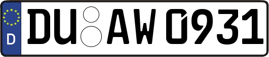 DU-AW0931