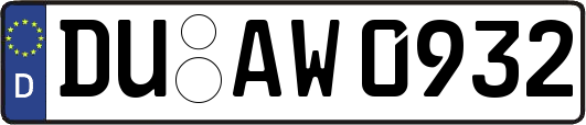 DU-AW0932