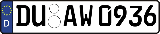 DU-AW0936