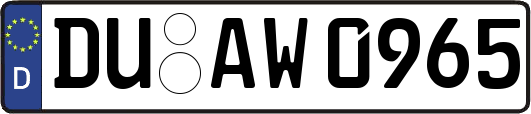 DU-AW0965
