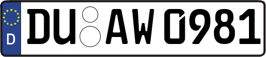 DU-AW0981
