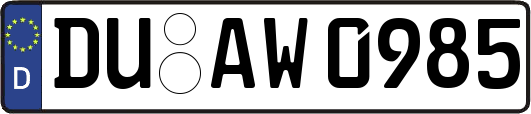 DU-AW0985