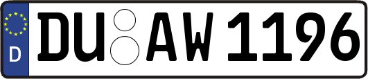 DU-AW1196