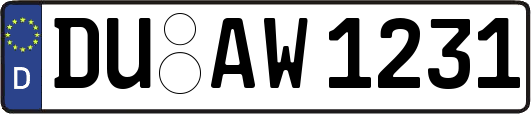 DU-AW1231