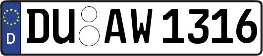 DU-AW1316