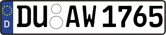 DU-AW1765