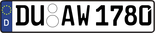 DU-AW1780