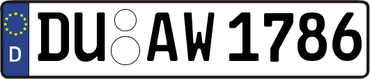 DU-AW1786