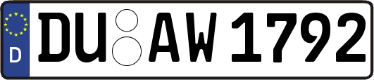 DU-AW1792