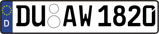 DU-AW1820