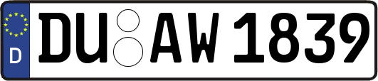 DU-AW1839