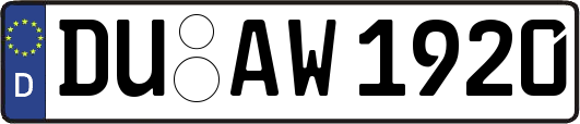 DU-AW1920