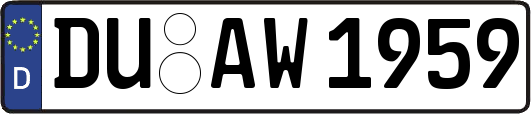 DU-AW1959