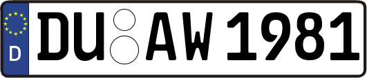 DU-AW1981