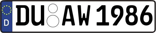 DU-AW1986
