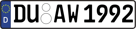 DU-AW1992