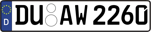 DU-AW2260