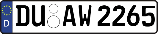 DU-AW2265