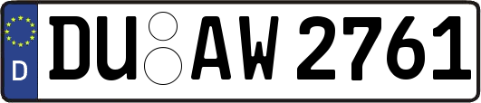DU-AW2761