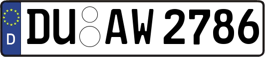 DU-AW2786