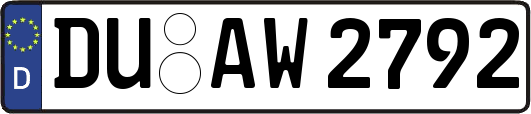 DU-AW2792