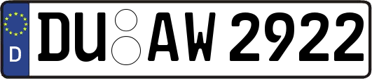 DU-AW2922
