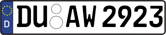 DU-AW2923