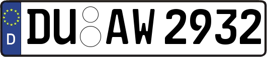 DU-AW2932