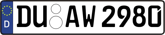 DU-AW2980