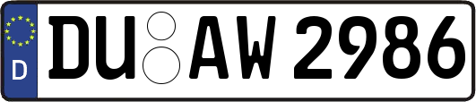 DU-AW2986