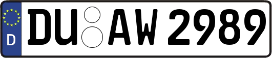 DU-AW2989