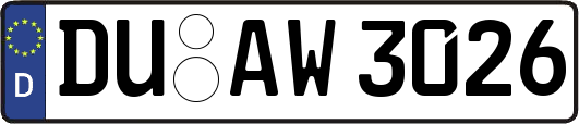 DU-AW3026