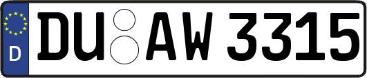 DU-AW3315