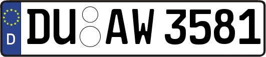 DU-AW3581