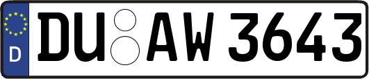 DU-AW3643
