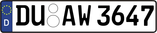 DU-AW3647