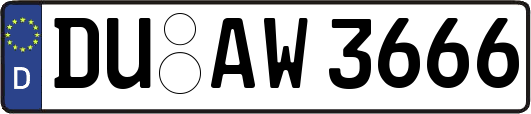 DU-AW3666