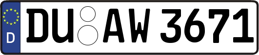DU-AW3671