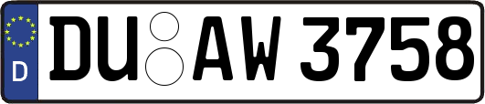 DU-AW3758