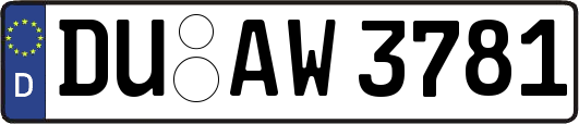 DU-AW3781