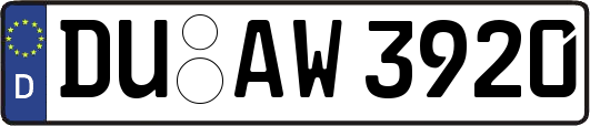 DU-AW3920
