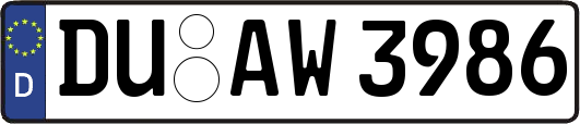 DU-AW3986