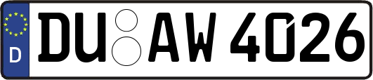 DU-AW4026