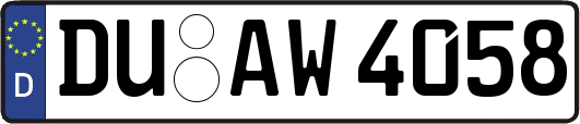 DU-AW4058